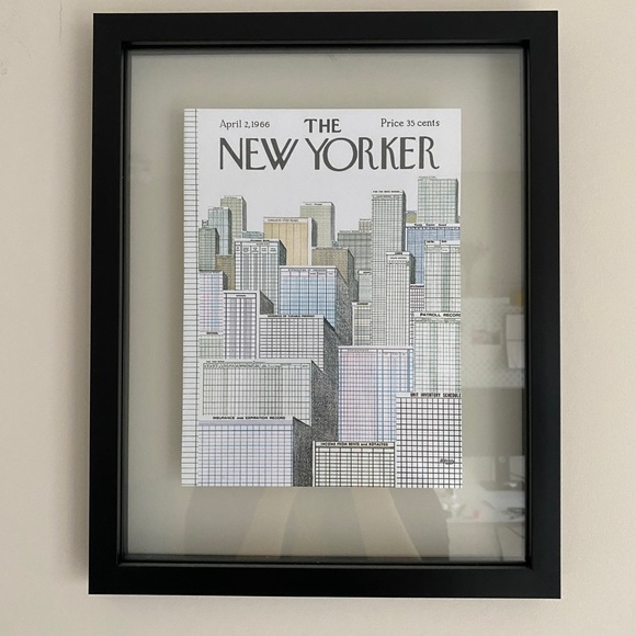 3 x New Yorker prints with frames - Picture 3 of 3